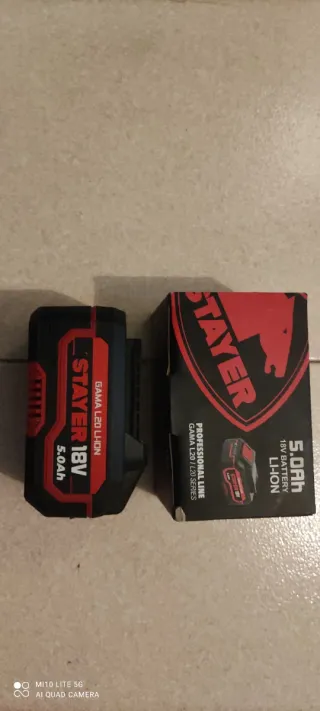 Taladro Parkside con Baterías y Cargador