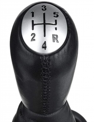 Pomo palanca cambios Renault 5 vel. mate negro