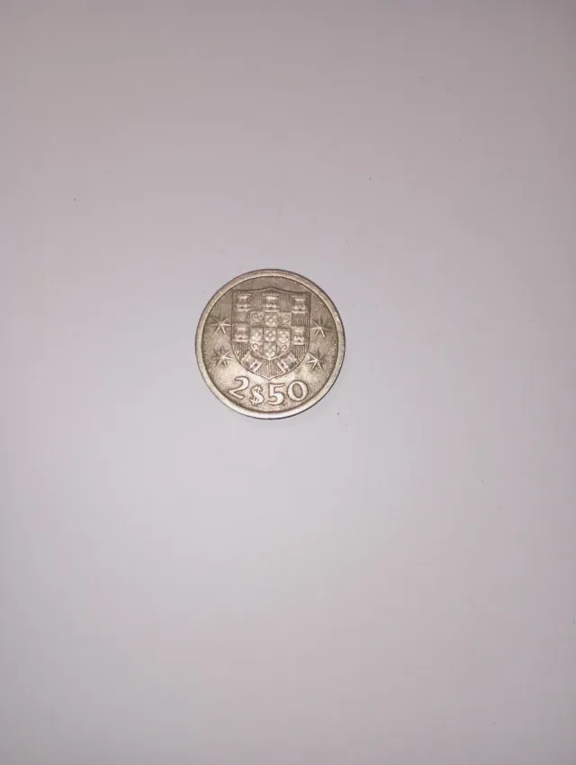 Moneda 2$50 República Portuguesa 1965
