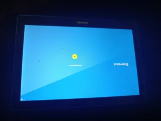 Tablet Lenovo Azul