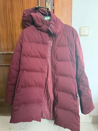Abrigo Uniqlo Rojo