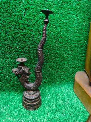 Carillon vento giapponese, candelabro drago, campana gong