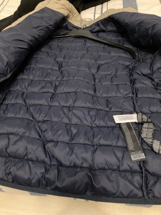 Cazadora hombre  beige y azul en perfecto estado