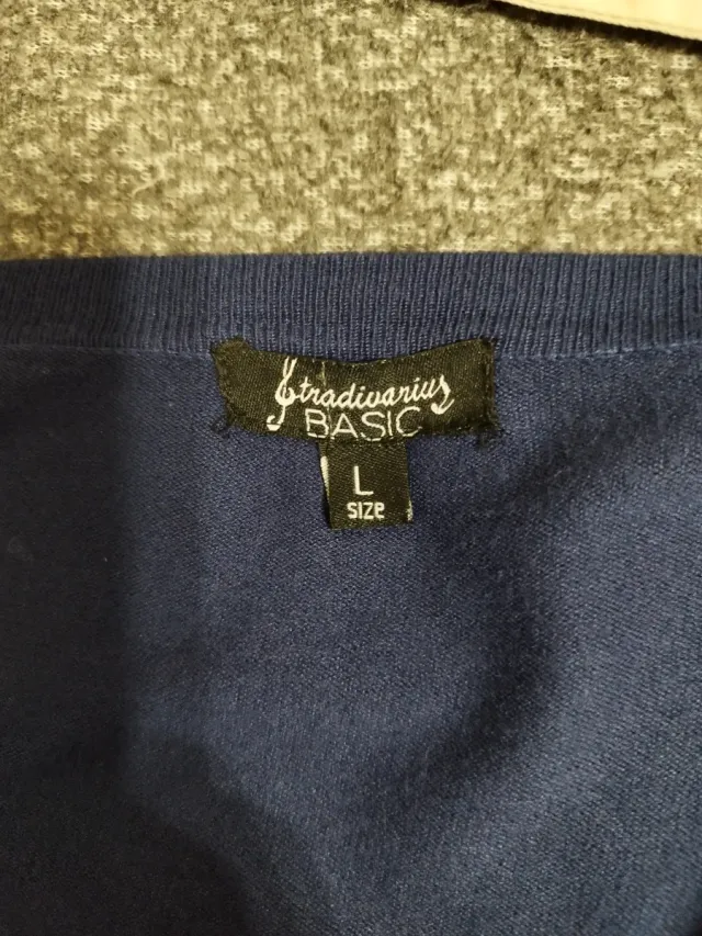 Chaqueta fina azul marino