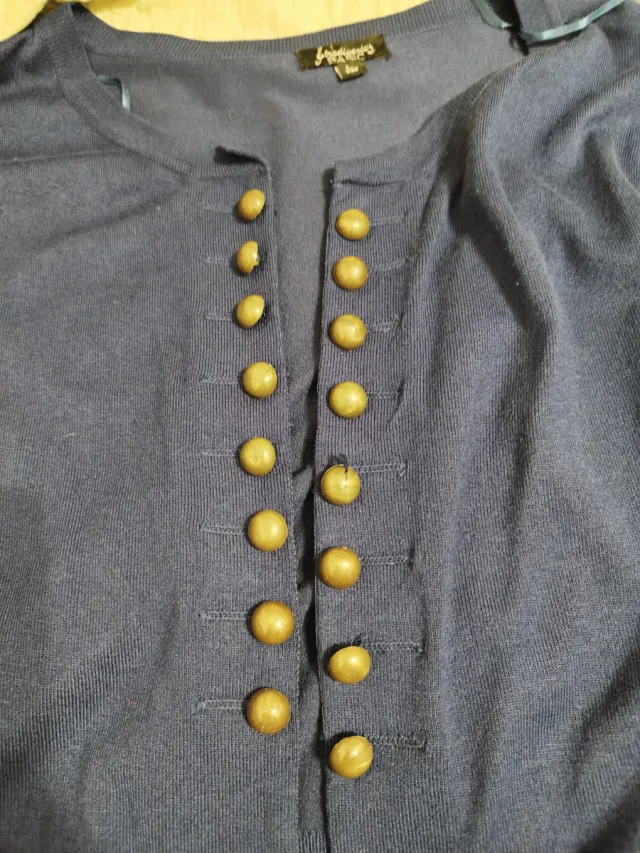 Chaqueta fina azul marino