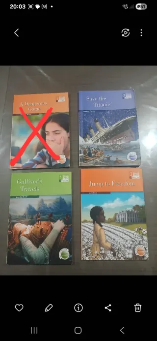 Libros lectura en inglés ESO