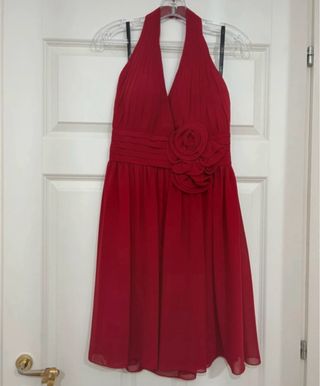 Abito corto cerimonia fiocco coppe