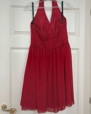 Abito corto cerimonia fiocco coppe