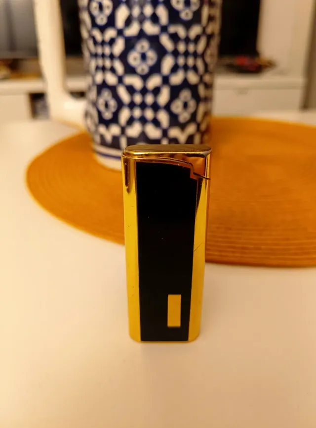 Accendino vintage AGNI dorato - Batteria Elettronica