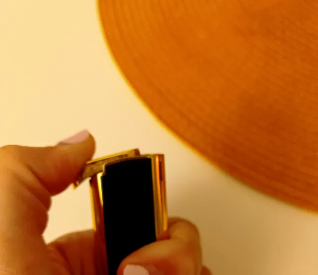 Accendino vintage AGNI dorato - Batteria Elettronica