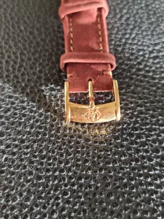 Orologio Lorenz Uomo Cronografo Pelle Dorato