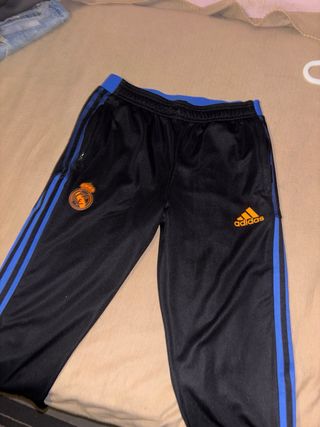 Chándal Real Madrid Adidas Negro/Azul