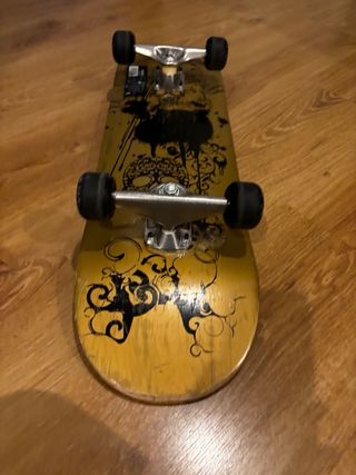 Monopatín Skate Oxelo Dorado