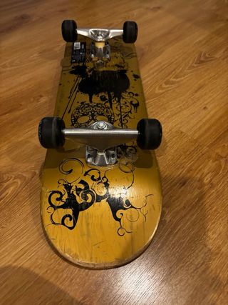 Monopatín Skate Oxelo Dorado