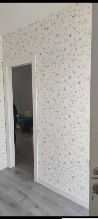 Instalación de papel pintado