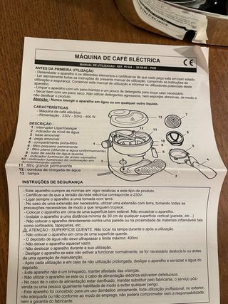 Cafetera Eléctrica Coffe Cream