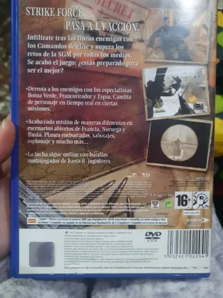 Commandos Strike Force PS2 (PlayStation 2)