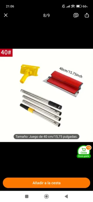 Herramientas Pladur Junta 40 cm