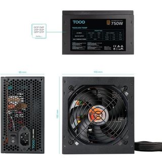 Fuente Alimentación TooQ TQHELIOS-750SP 750W
