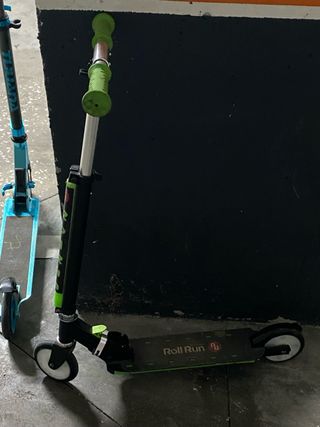 3 Patinetes dos scooters Simples y uno 3 ruedas