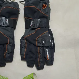 Guanti Snowboard Level tg.9/L neri/arancio