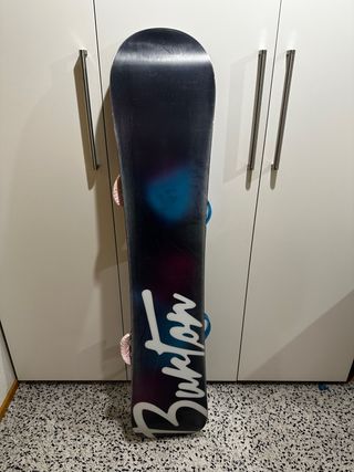 Tabla Snowboard Burton + Fijaciones y Botas Burton
