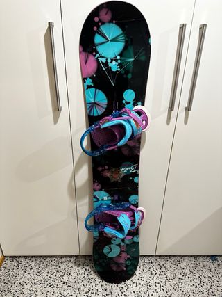 Tabla Snowboard Burton + Fijaciones y Botas Burton