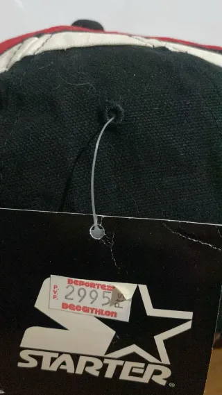 Gorra Starter NBA Chicago Bulls Panel Stripe 90s