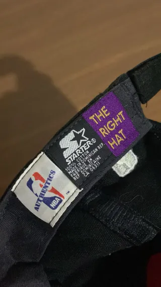 Gorra Starter NBA Chicago Bulls Panel Stripe 90s