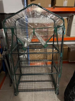 Invernadero con funda