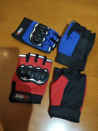 Guantes Motero Sin Dedos