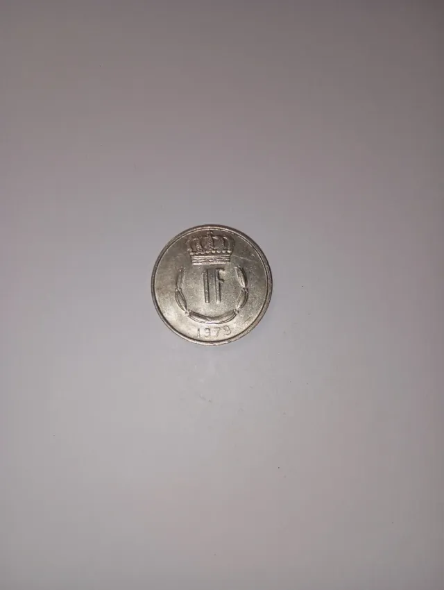 Moneda 1F 1979 Luxemburgo