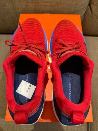 Nike ReactX Infinity Run 4 Rojas Talla 44.5