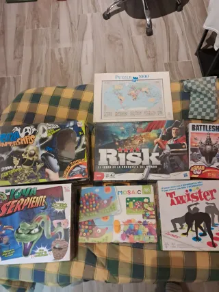 Lote de juegos de mesa