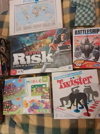 Lote de juegos de mesa