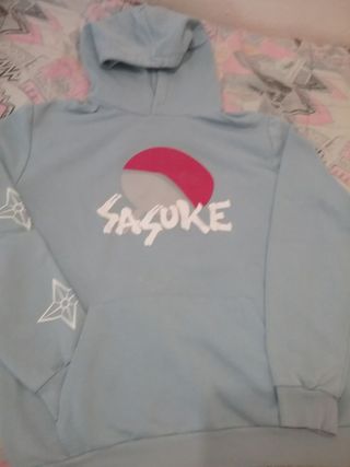 Sudadera Sasuke Talla L con capucha