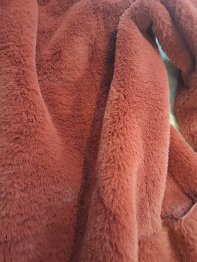 Abrigo Salsa reversible rojo