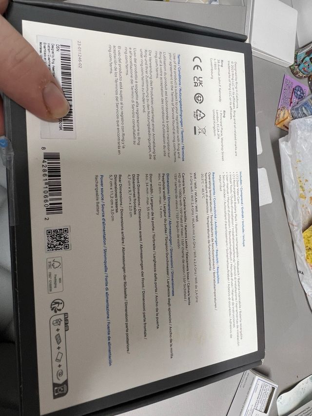 Ring Mirilla Digital Door View Cam ROTA