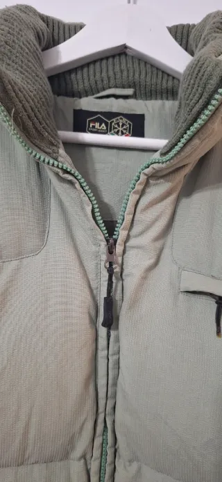 Chaqueta/ chaleco Fila Plumon ganso Vintage 90s