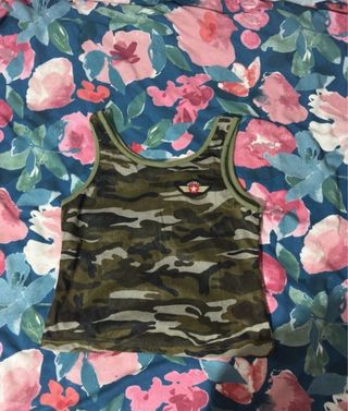 Top tirantes camuflaje militar OFERTA