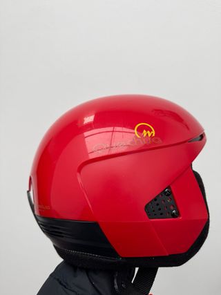 Casco de esquí rojo Quechua