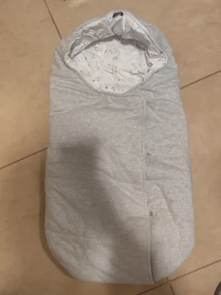Saco capazo/cuna gris