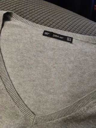 Maglione leggero Zara grigio