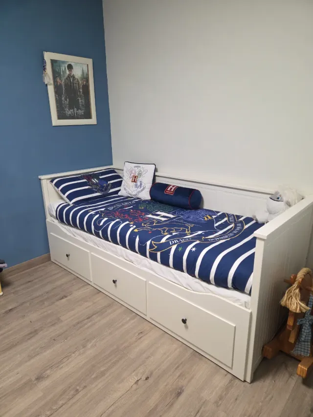 Cama nido con 3 cajones, modelo Hemnes Ikea