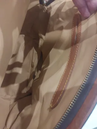 Bolso estilo Louis Vuitton Beige y Marrón.