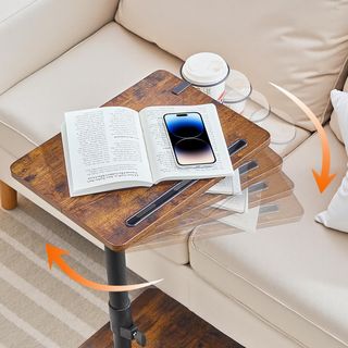 Mesa auxiliar C regulable en altura