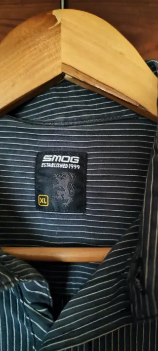 Camisa Smog Rayas Hombre Talla XL