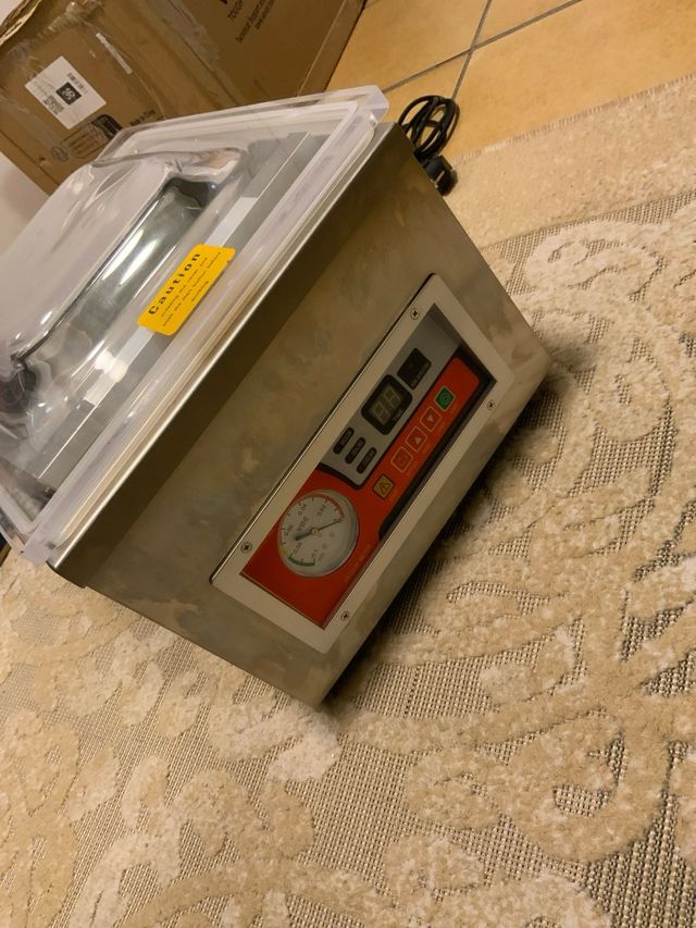 VEVOR Selladora al Vacío 180W/260W Acero Inoxidabl