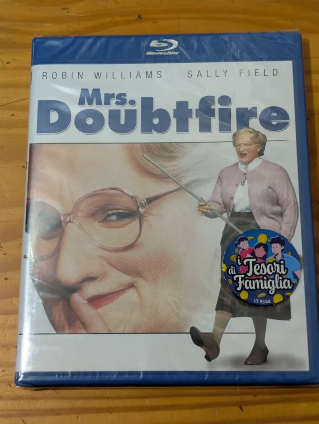 Blu-ray Señora Doubtfire Precintada