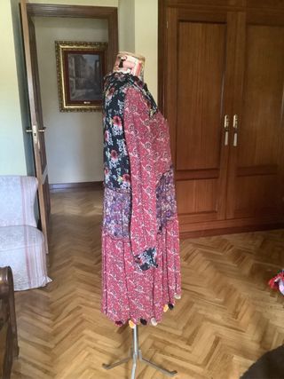 Vestido Zara Talla S Multicolor